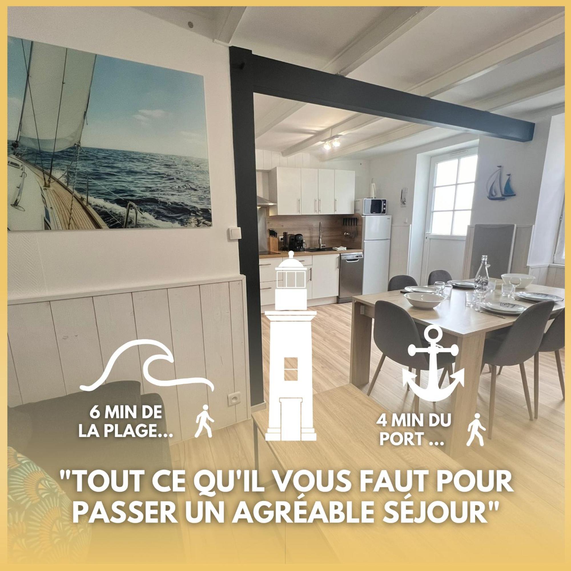 Le Phare De La Cotiniere - Proche Port Et Centre Ville Ла Флот Екстериор снимка